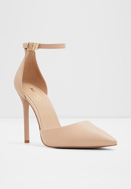 ALDO - Blige leather heel - bone