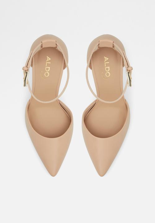 ALDO - Blige leather heel - bone