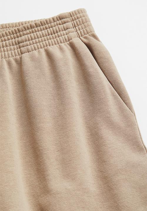 H&M - Straight sweatpants - beige