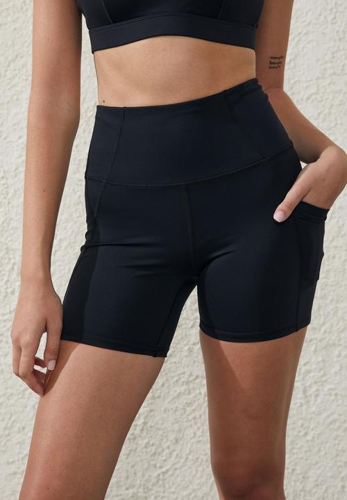 Cotton On - Ultimate booty shaper bike short - black
