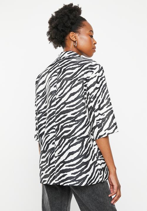 dailyfriday - Blazer - zebra print