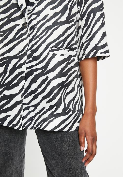 dailyfriday - Blazer - zebra print