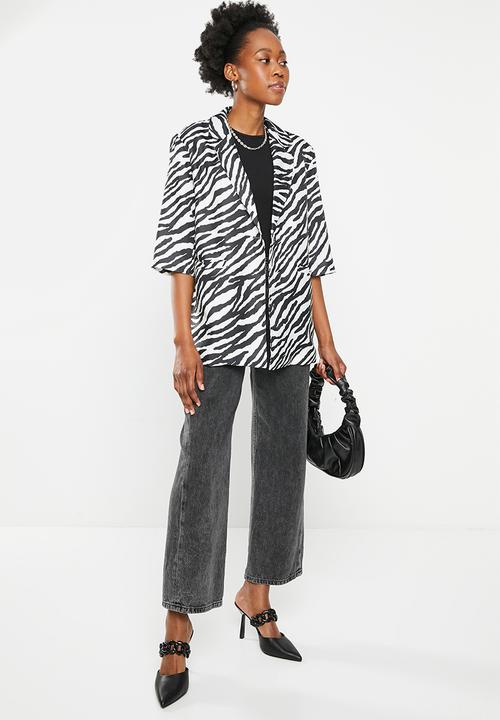 dailyfriday - Blazer - zebra print