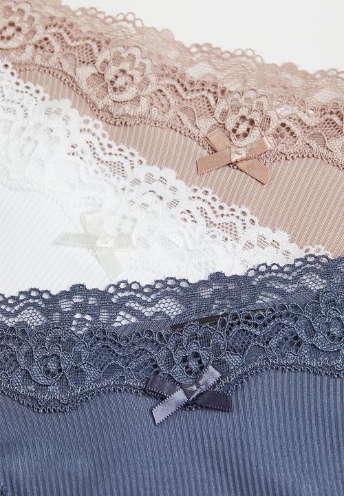 H&M - 3 Pack brazilian briefs - multi