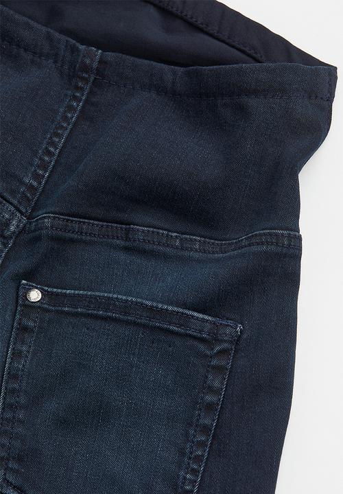 H&M - Mama super skinny jeans - dark denim blue