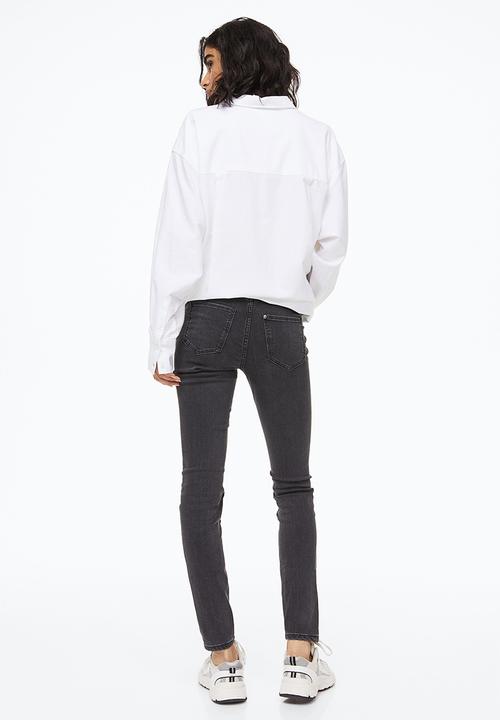 H&M - Mama super skinny jeans - black