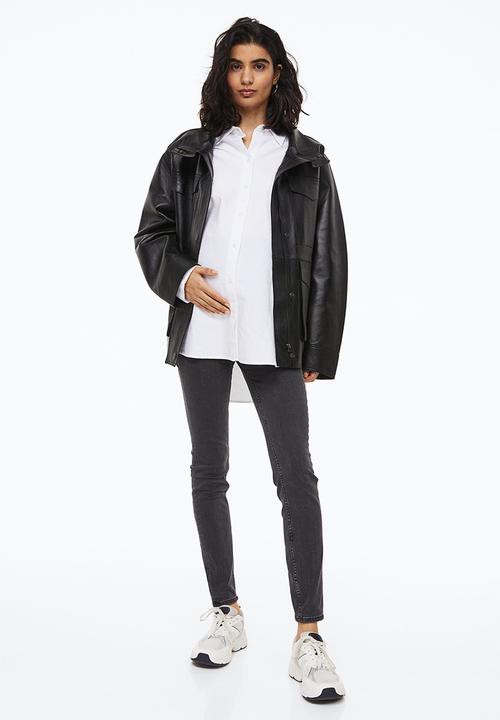 H&M - Mama super skinny jeans - black
