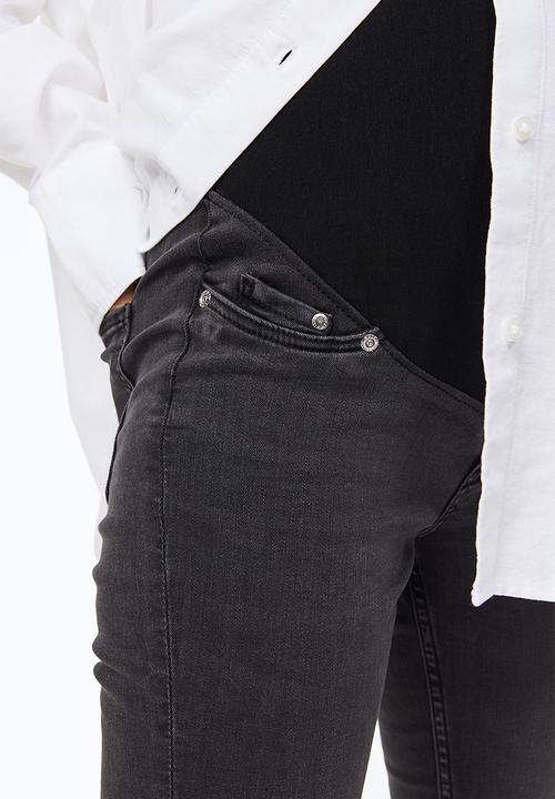 H&M - Mama super skinny jeans - black