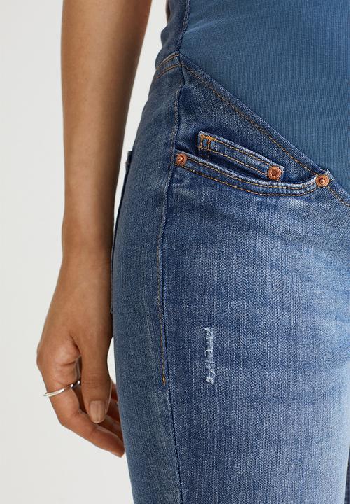 H&M - Mama super skinny jeans - denim blue