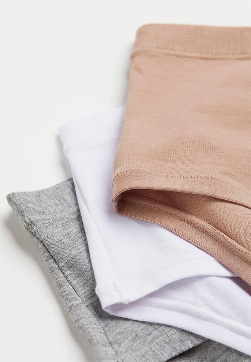 H&M - 3 Pack cotton hipster briefs - multi