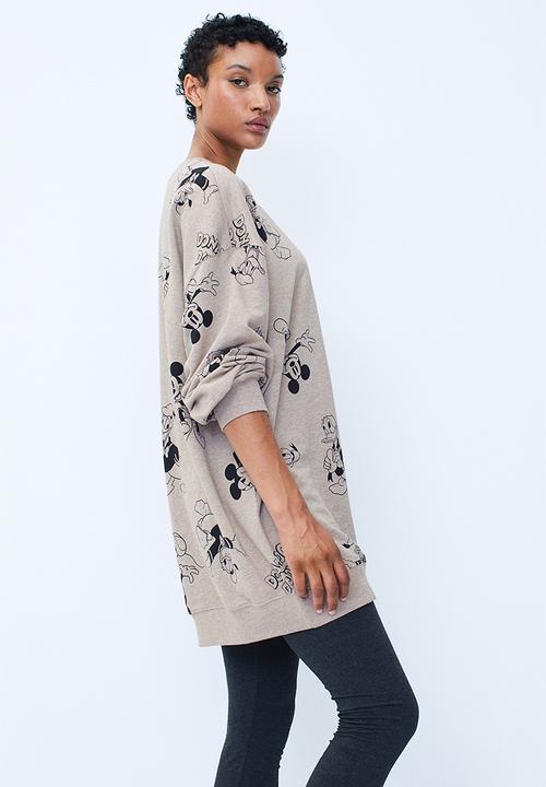 H&M - Printed pyjamas - beige/mickey mouse