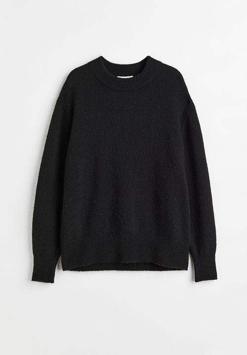 H&M - Knitted jumper - black