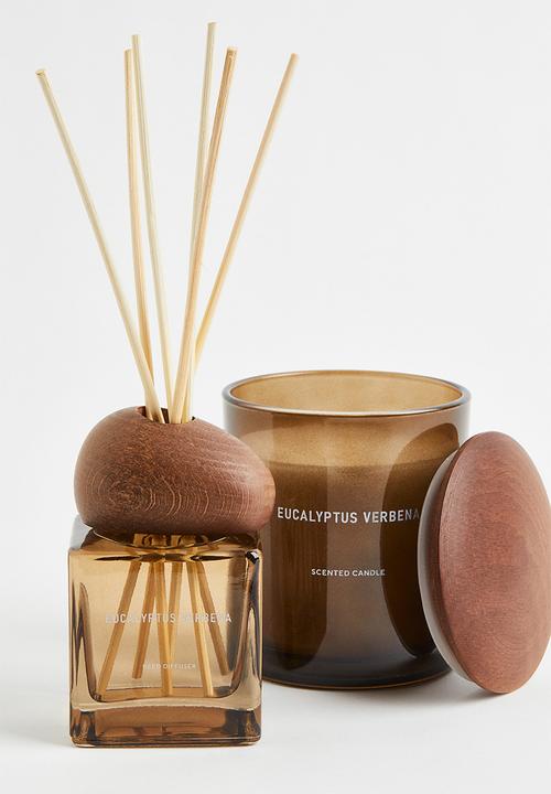 H&M - Scented candle in glass holder - brown