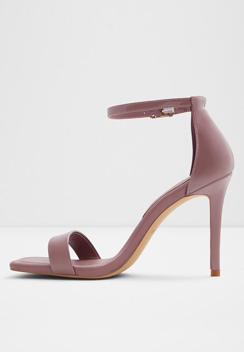 ALDO - Renza leather heel - medium pink 