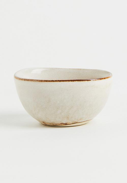 H&M - Small stoneware bowl - beige