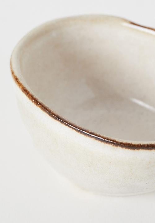 H&M - Small stoneware bowl - beige