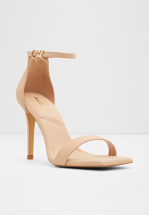 ALDO - Renza leather heel - bone