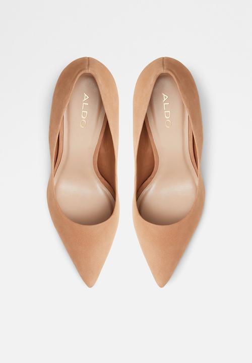 ALDO - kennedi leather heel - cognac 