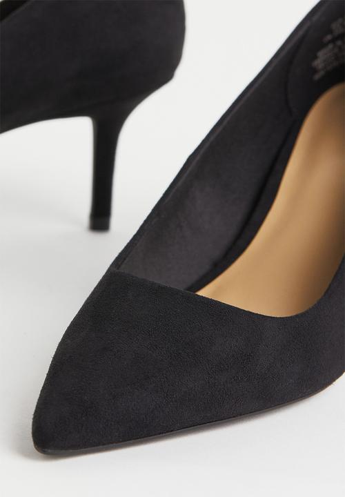 H&M - Suede court shoes - black