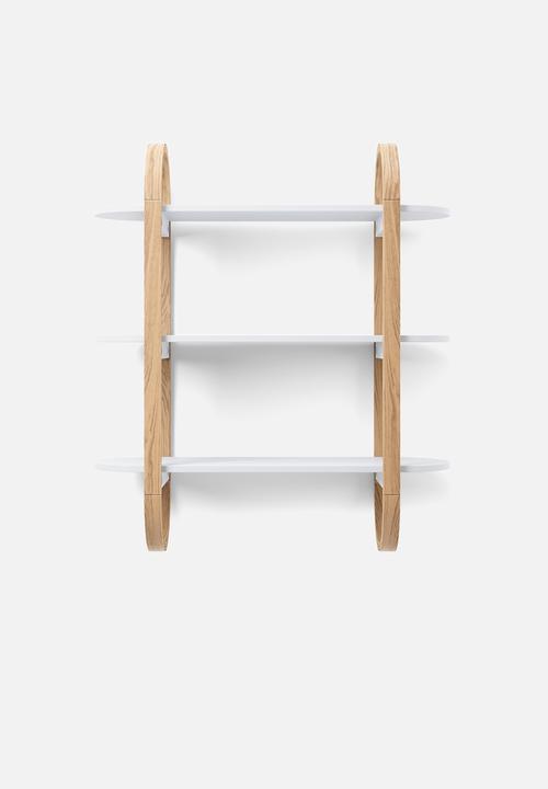 Umbra - Bellwood wall shelf - white & natural