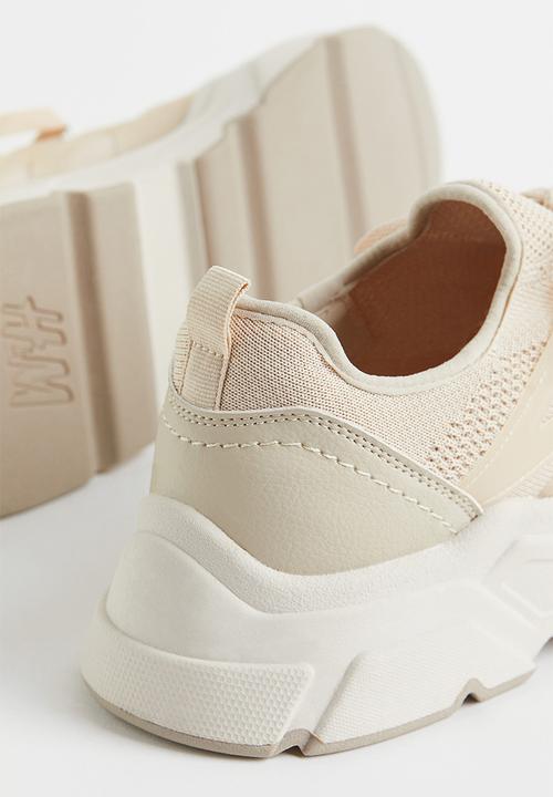 H&M - Chunky trainers - light beige
