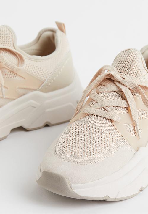H&M - Chunky trainers - light beige