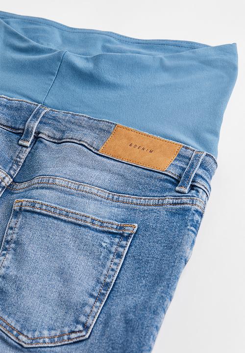 H&M - Mama skinny jeans - denim blue