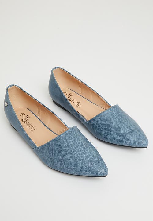 Butterfly Feet - Glimmer 1 pump - blue