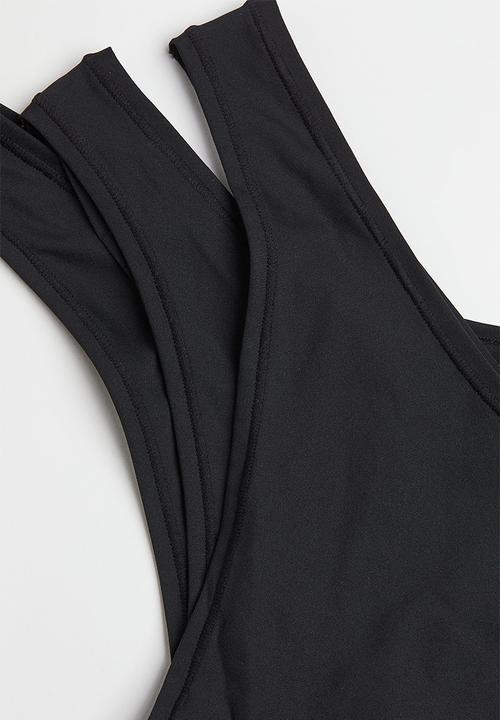 H&M - 3 Pack jersey thong briefs - black