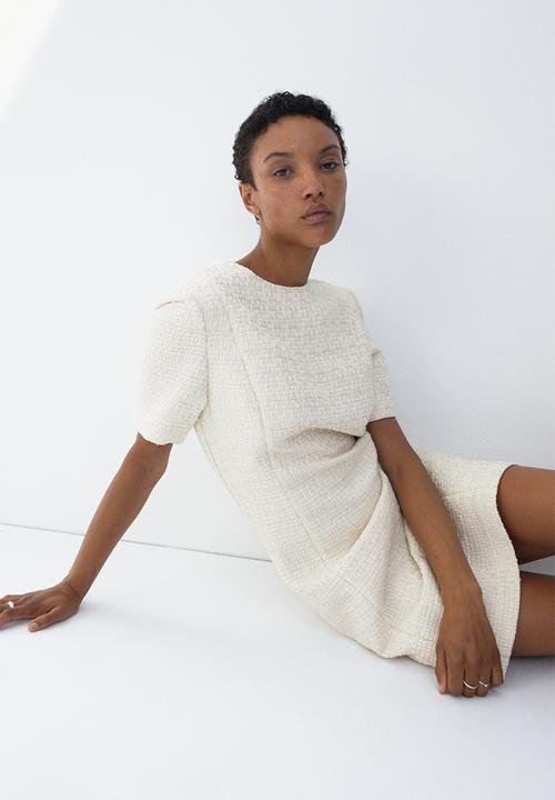 H&M - Bouclé dress - cream