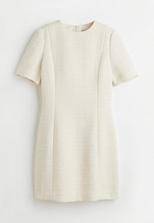H&M - Bouclé dress - cream