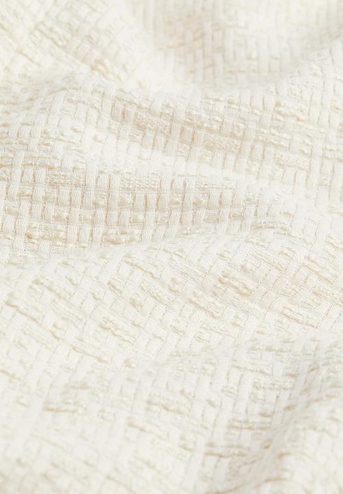 H&M - Bouclé dress - cream