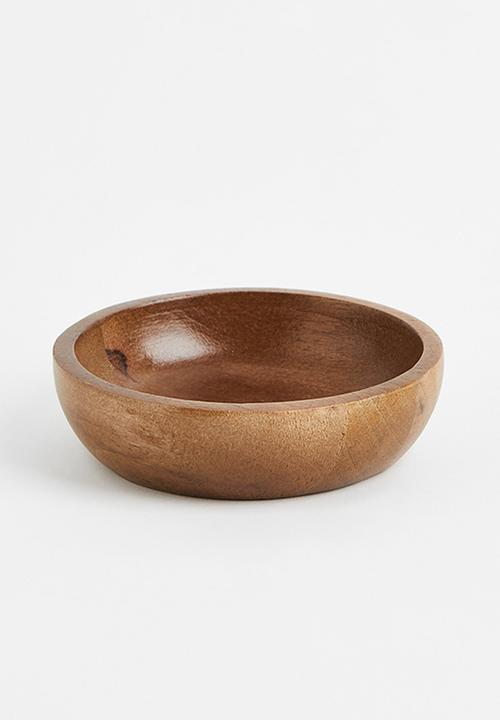 Small mango wood bowl - brown