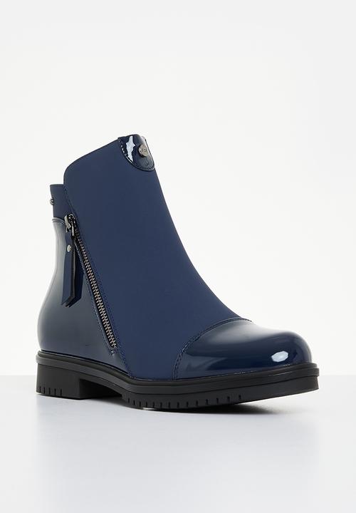 Miss Black - Radar 1 ankle boot - navy
