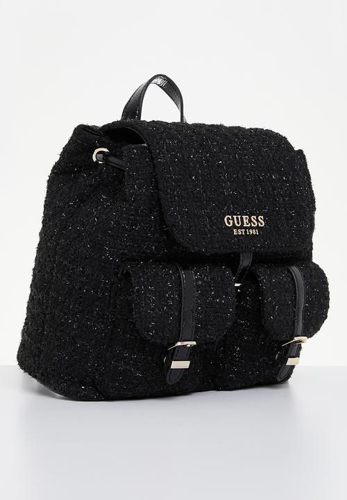 GUESS - Adam flap backpack - black