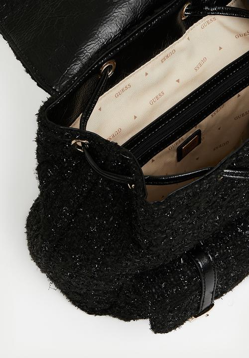 GUESS - Adam flap backpack - black