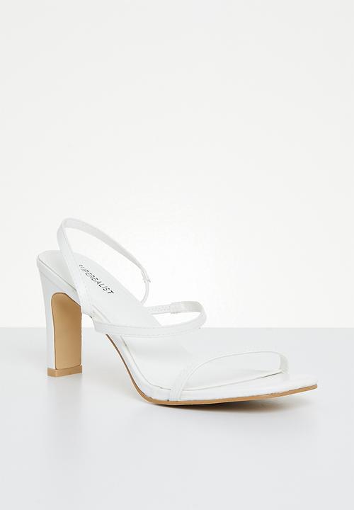 Superbalist - Rosalia slingback heel - white