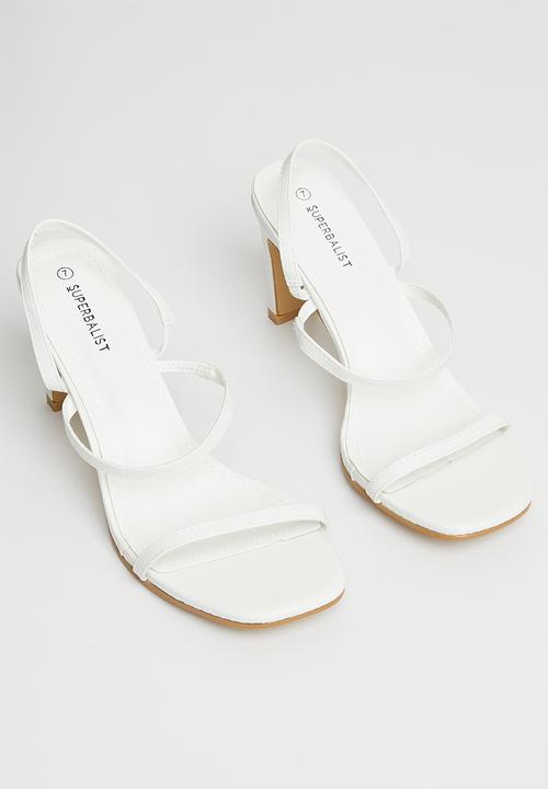 Superbalist - Rosalia slingback heel - white