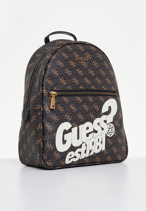 GUESS - Vikky backpack - brown 
