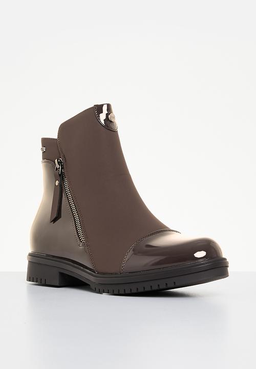 Miss Black - Radar1 ankle boot - chocolate