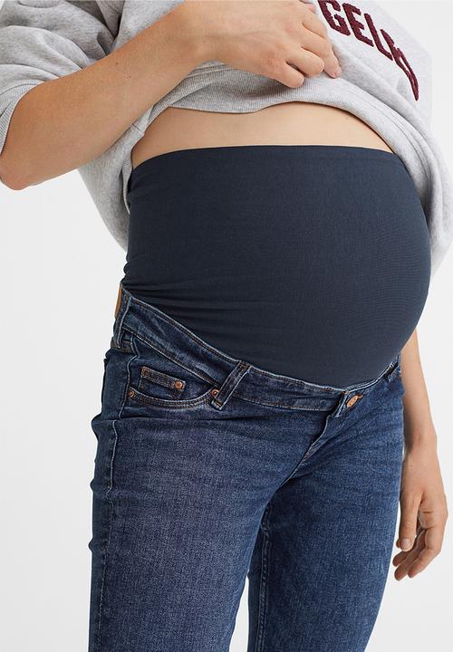 H&M - Mama skinny jeans - dark denim blue