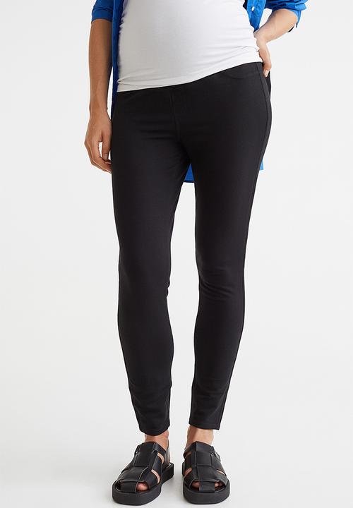 H&M - Mama treggings - black