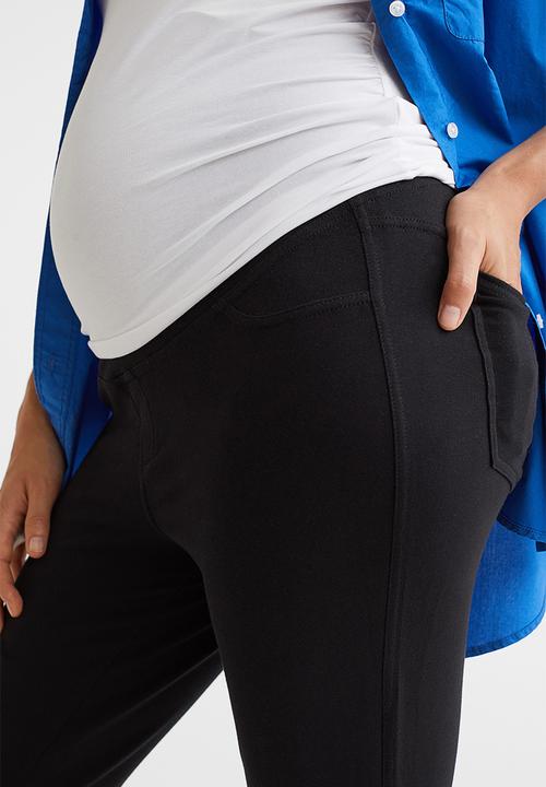 H&M - Mama treggings - black