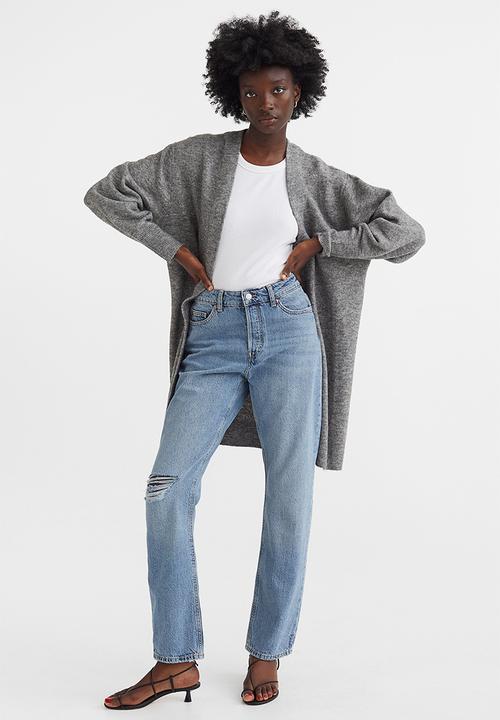H&M - Long cardigan - grey marl