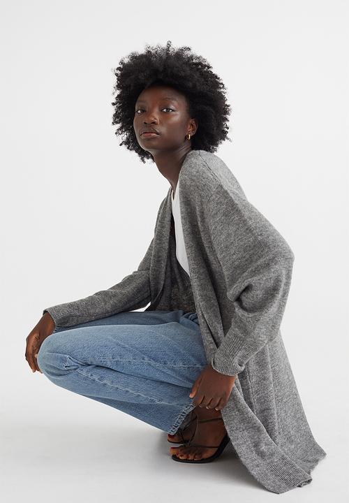 H&M - Long cardigan - grey marl