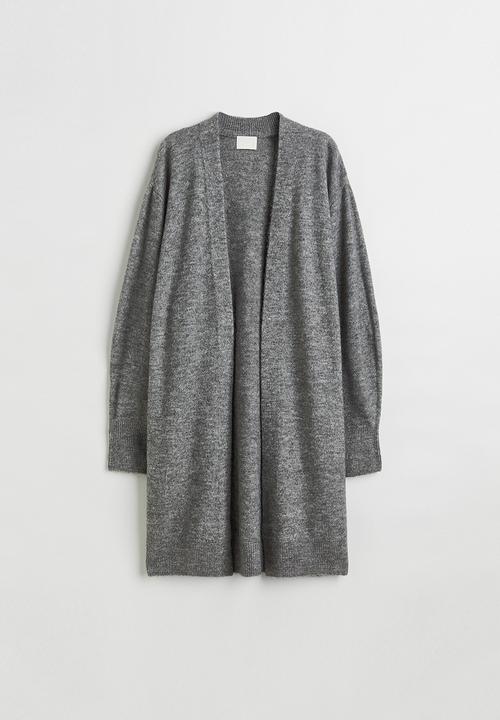 H&M - Long cardigan - grey marl