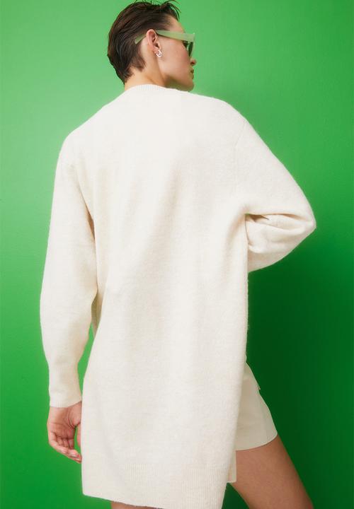 H&M - Long cardigan - light beige
