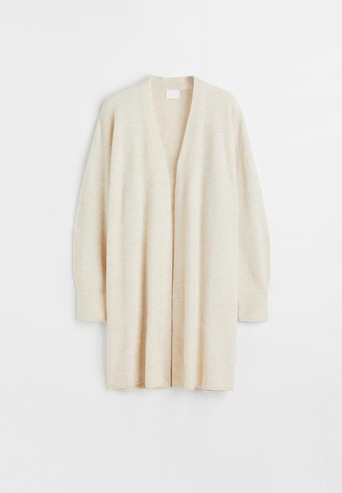 H&M - Long cardigan - light beige