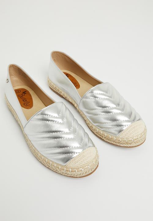 Butterfly Feet - Kendall 1 espadrille - silver