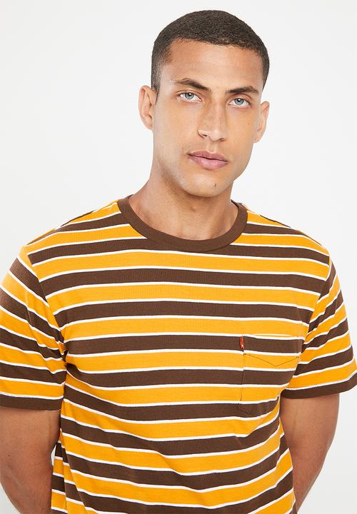 Levi’s® - Short sleeve classic pocket tee - scholarly shaved c